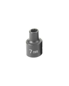 GRE1007M image(0) - Grey Pneumatic 3/8" Drive x 7mm Standard Socket