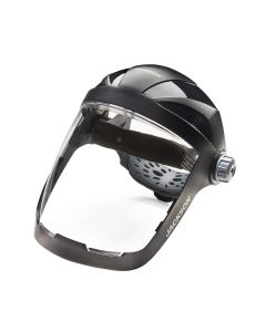 SRW14220 image(0) - Jackson Safety Face Shield - QUAD 500 Premium Multi-Purpose Series - 9' x 12.125' x 0.060" Window - Clear AF - 370 Speed Dial Headgear