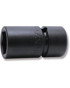 KKNNV13400-15 image(0) - Ko-ken USA NV13400-15 3/8 Square Drive Socket 15 mm 6 Point 43 mm Sleeve Drive