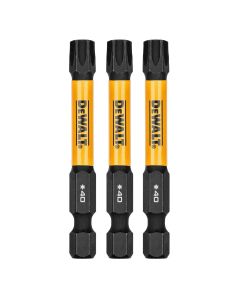 DWTDWAF2TX40IR3 image(0) - DEWALT 2.25In Torx T40 Flextorq 3Pk
