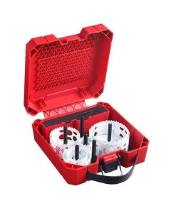 MLW49-22-3077 image(0) - Milwaukee Tool 9 PC HOLE DOZER with Carbide Teeth Large Diameter Hole Saw Kit