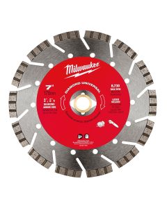 Milwaukee Tool 7" Diamond Universal segmented-turbo