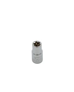 VIMVSP4EP8 image(0) - VIM Tools Ep8 - TORX Plus Socket, 1/4 Inch Square Drive, Satin Chrome