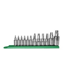 MAY16013 image(1) - Mayhew 12 PC TORX SOCKET BIT SET