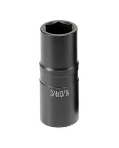 GRE2349D image(0) - Grey Pneumatic 1/2" Drive x 7/8" & 15/16" Thin-Wall Flip Socket