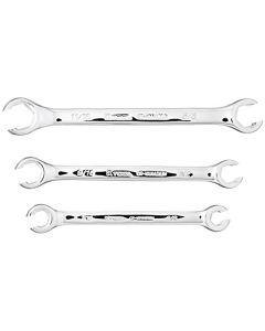 K Tool International Wrench Set Flare Net 3 Piece SAE