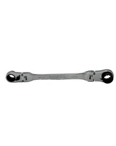 VIMDDF1214 image(0) - VIM Tools 12X14 mm Double Deep Spline Flex Head Ratcheting Wrench