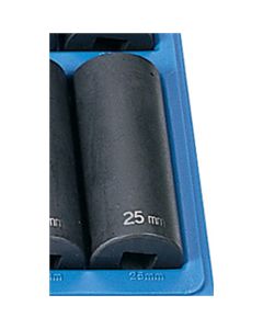 GRE2025MD image(0) - Grey Pneumatic 1/2" Drive x 25mm Deep Socket