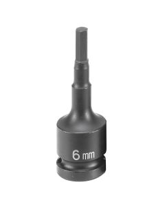 GRE2906M image(0) - Grey Pneumatic 1/2" Drive x 6mm Hex Driver