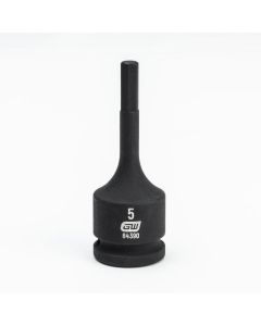 KDT84390 image(0) - GEARWRENCH 3/8 Inch Drive Hex Bit Impact Metric Socket 5mm