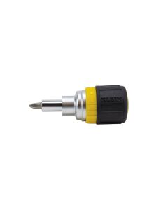 Klein Tools HVAC Slide Drive&trade; Multi-Bit Screwdriver / Nut Driver, 8-in-1