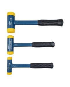 Wiha Tools 3 Piece Dead Blow Hammer Set - 30mm, 40mm, and 50mm