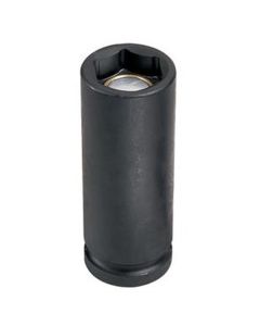 GRE2017MDG image(0) - Grey Pneumatic 1/2" Drive x 17mm Magnetic Deep Socket
