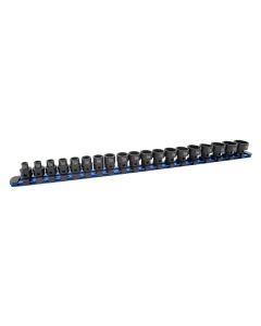 AST78319T image(0) - Astro Pneumatic 19 Piece 12 Point 3/8 Inch Drive Nano Impact Socket Set 6 to 24 Millimeter No Skips