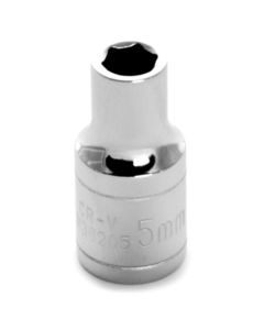 WLMW36205 image(0) - Wilmar Corp. / Performance Tool 1/4" Drive 5mm 6pt Socket