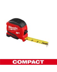 MLW48-22-1730 image(0) - Milwaukee Tool 30ft Compact Tape Measure