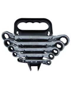KAS5363 image(0) - Lang Tools (Kastar) 5363 - 5-PC. Metric Offset Tool Caddy Wrench Set
