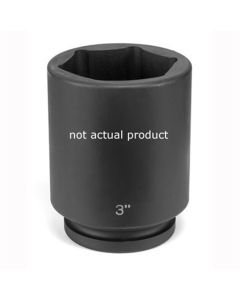 GRE4108D image(0) - Grey Pneumatic 1" Drive x 3-3/8" Deep Socket