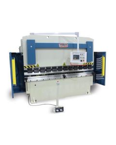 BLI1000781 image(0) - Baileigh BP-11210CNC - 220V 3 Phase 112 Ton, 120" 2 Axis Programmable Hydraulic Press Brake Distance Between Housings is 100"
