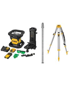DEWALT 20V Max Laser Level, Rotary, Green, 2000-Foot Range
