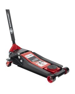INT352HD image(0) - American Forge & Foundry Service Jack - 3.5 Ton Capacity - Lightning Lift - Short Chassis - 2 pc Handle - 3.75" Min H to 20.5" Max H - Heavy Duty