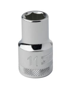 DWTDWMT19291B image(0) - DEWALT 1/2" 6 Pt Std Socket 11Mm -