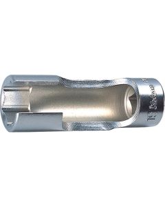 KKN3300FN-17 image(0) - Ko-ken USA 3/8 Sq. Dr. Socket 17mm Flare Nut Length 80mm