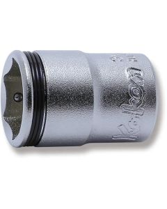 KKN3450M-13 image(0) - Ko-ken USA 3/8 Sq. Dr. Socket 13mm Nut Grip Length 26mm