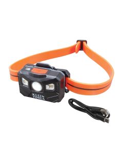 KLE56062 image(0) - Klein Tools Rechargeable Headlamp and Work Light, 300 Lumens All-Day Runtime