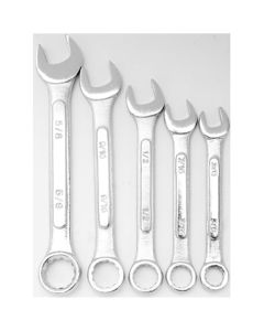 WLM1405 image(0) - Wilmar Corp. / Performance Tool 5 Piece Combination Wrench Set