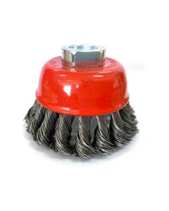 TIT22210 image(1) - Titan 3 in. knotted Wire Bowl Cup Brush