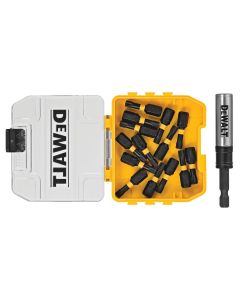 DWTDWA3HLD1TX25-15 image(0) - DEWALT Flextorq Impact Driver Bit Set, Torx, 1/4-Inch X 1-Inch, 15-Piece