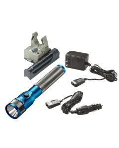 STL75613 image(0) - Streamlight Stinger LED - 120V/100V AC/12V DC PiggyBack Smart Charge - Blue