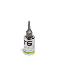 GETGEAST6RPT image(0) - Grip Edge Tools 1/4" Dr RPT Star Bit Socket T6