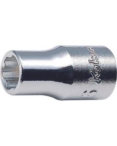 KKN2410M-5 image(0) - Ko-ken USA 2410M-5 1/4 Square Drive Socket 5 mm Surface Length 22 mm