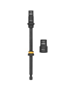 DWTDWADENDEXT-2MM image(0) - DEWALT  7mm & 8mm Socket, 10mm & 13mm Socket, with 6&rdquo; Extension