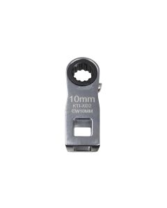 KTIXD2CW10MM image(0) - K Tool International Ratcheting Crowfoot Wrench 10mm 3/8 Inch Drive
