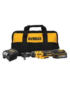 DWTDCF512GE1 image(0) - DeWalt ATOMIC 20V MAX Brushless Cordless 1/2 Inch Ratchet With DEWALT POWERSTACK