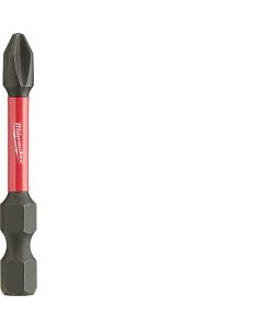 MLW48-32-4762 image(0) - Milwaukee Tool SHOCKWAVE 2&rdquo; Impact Phillips #2 Power Bits (Bulk 25)