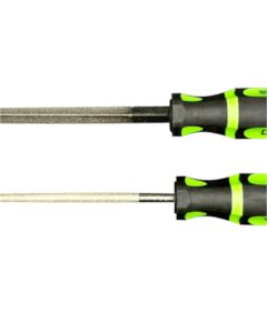 VIMDFS100 image(1) - VIM Tools 2 Piece Diamond File Set - 6 Inch Blade