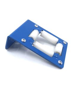 BLBRSRPL-BLUE image(0) - BluBird Roller Plate Assembly for 3/8" & 1/2" & 5/8" Large Reel - Blue