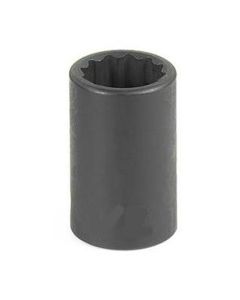 GRE1111M image(0) - Grey Pneumatic 3/8" Drive x 11mm 12 Point Standard Socket
