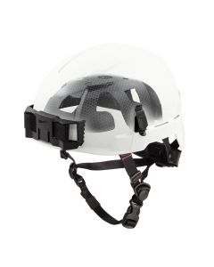 MLW48-73-1351 image(1) - Milwaukee Tool BOLT White Safety Helmet with IMPACT ARMOR Liner (USA) - Type 2, Class E