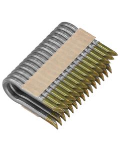 DWTDFS9175B1G image(0) - DEWALT 1.75" 9 Ga Galvanized Barbed Fencing Staples