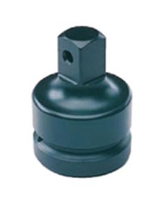 GRE4009A image(1) - Grey Pneumatic 1" Female x 1-1/2" Male Adapter with Pin Hole