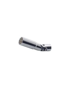KKN3345P-14 image(0) - Ko-ken USA 3/8 Sq. Dr. Universal 12-Point Magnetic Spark Plug Socket 14mm