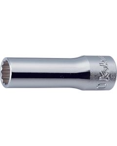 KKN3305A-7-8 image(0) - Ko-ken USA 3305A-7/8 3/8 Square Drive Socket 7/8 12 Point Length 65 mm