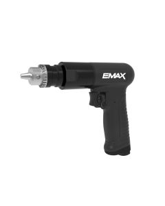EMXEATDR03S1P image(0) - Emax Compressor Ind 3/8" Reversible Air Drill, 6.1 CFM, 1/4" Inlet