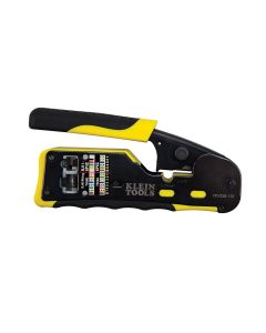 KLEVDV226110 image(0) - Klein Tools Ratcheting Ethernet Cable Crimper / Stripper / Cutter, for Pass-Thru&trade;