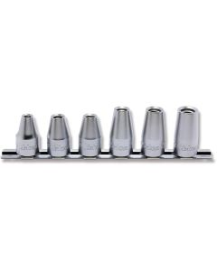 KKNRS4103A-6 image(0) - Ko-ken USA 1/2 Sq. Dr. Stud Bolt Setter 6 Piece Set, 1/4 - 1/2